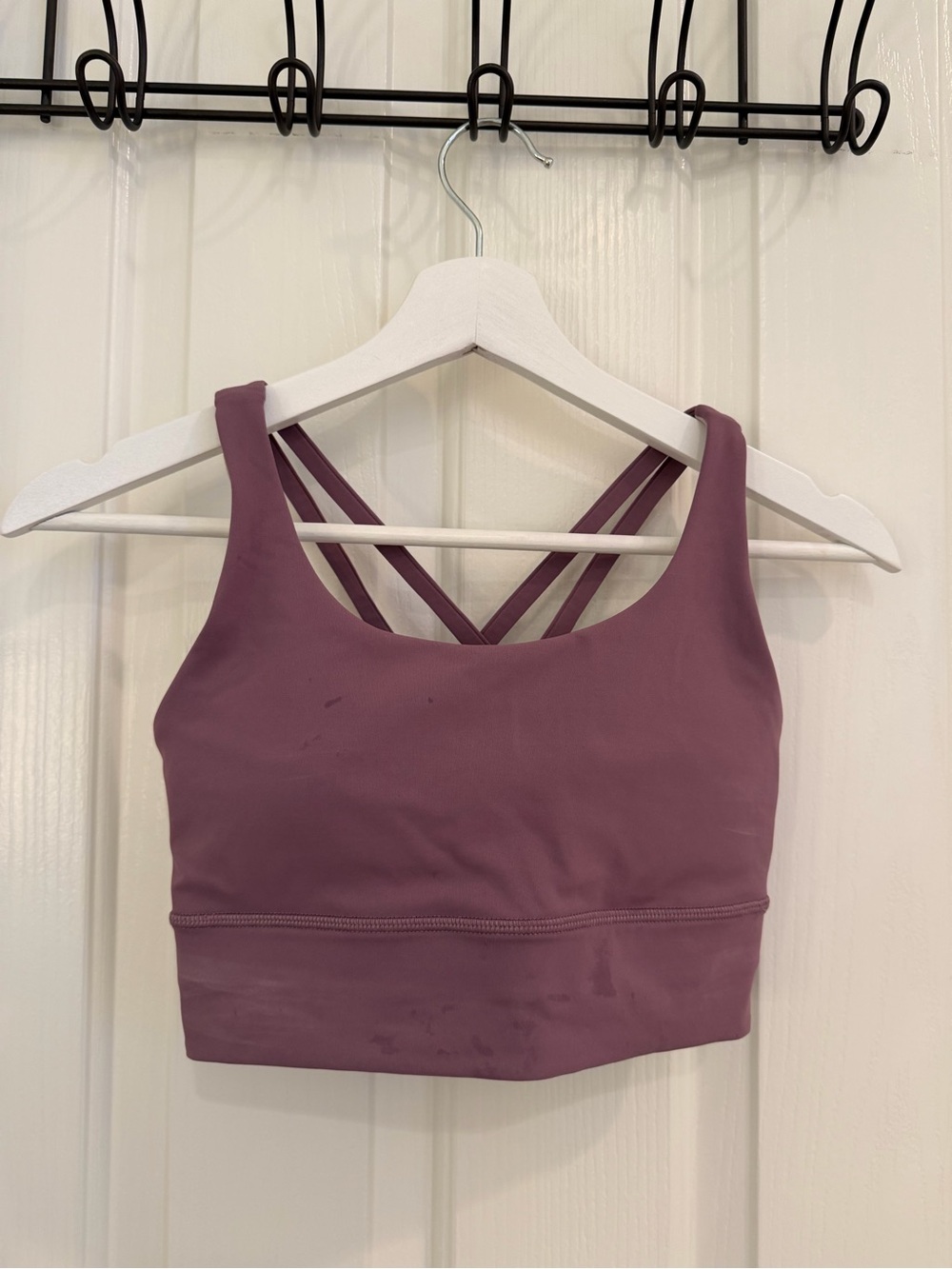 lululemon athletica Mauve Strappy Sports Bra